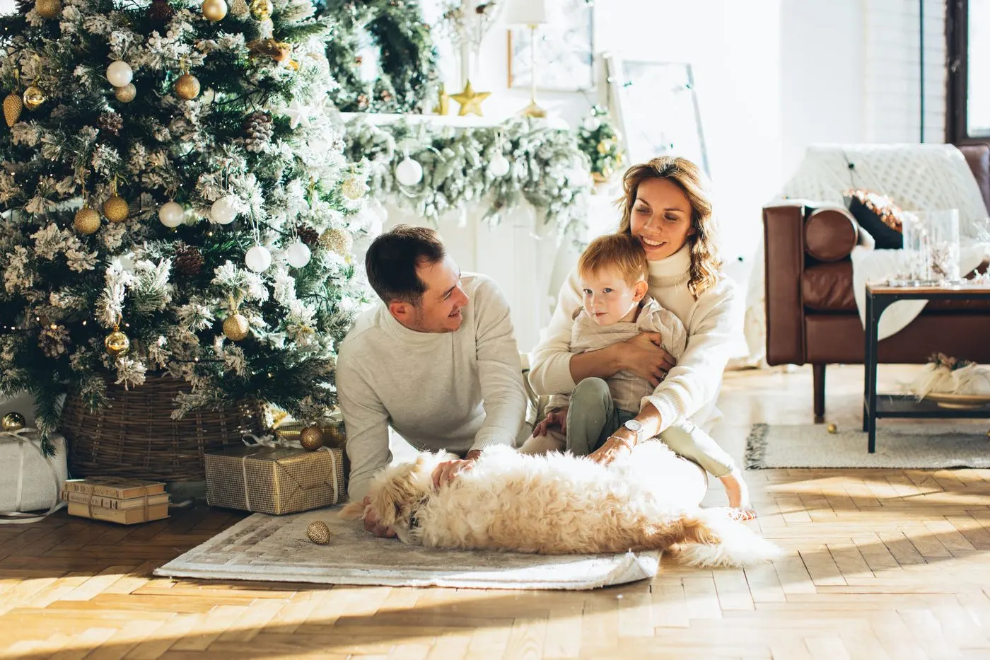 Family warm and comfortable at home Family warm and comfortable at home