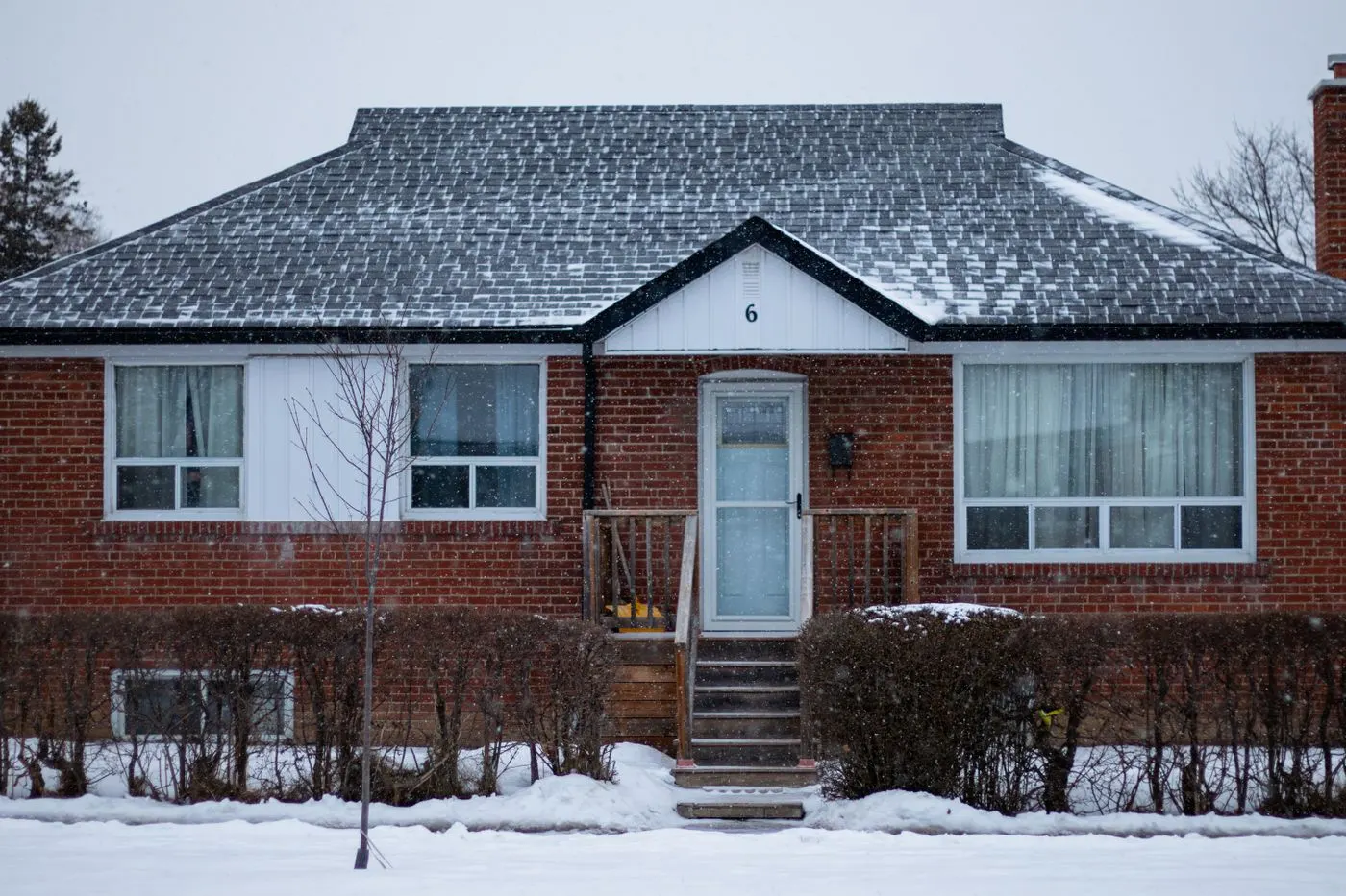 Ottawa-area home in winter Ottawa-area home in winter